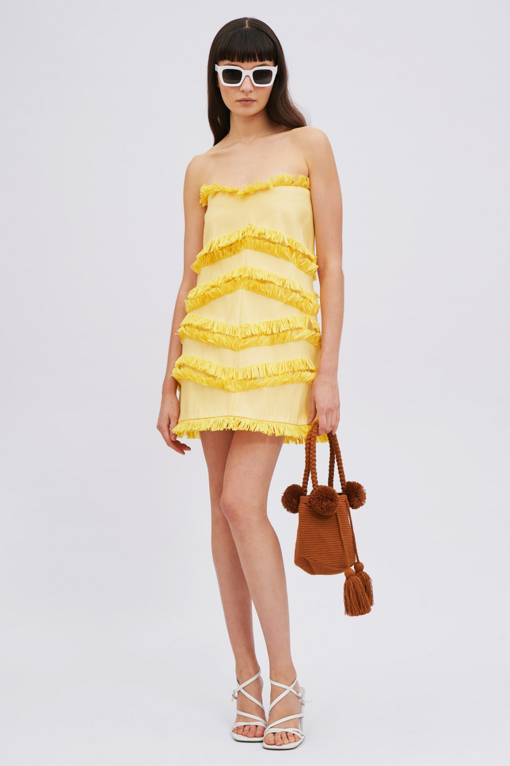 Mini abito giallo