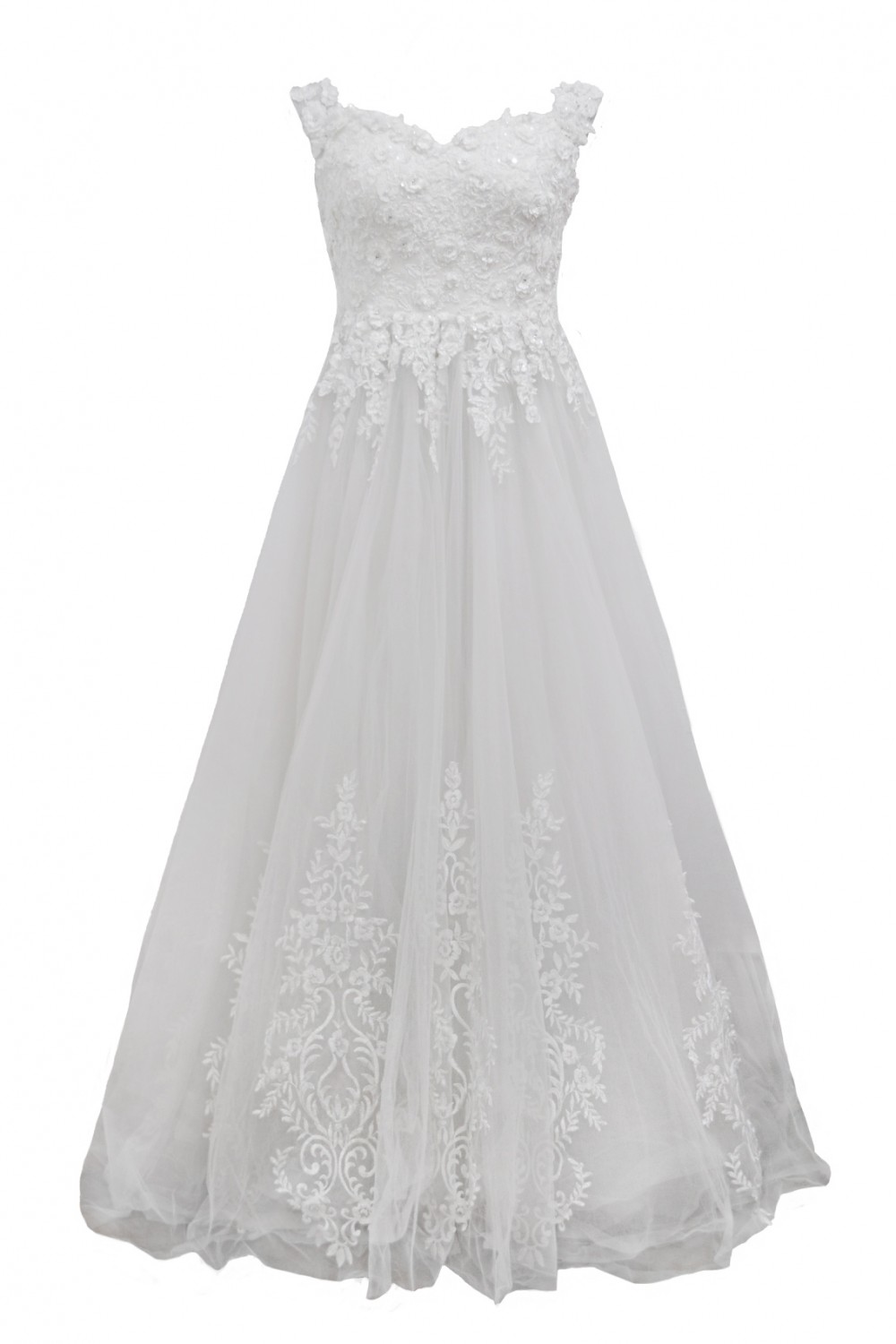 Abito tulle e ricami