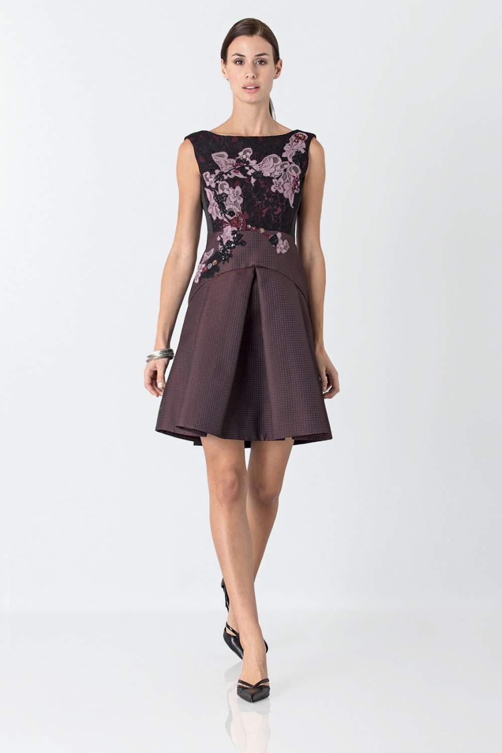 Vendita Abbigliamento Usato FIrmato - Mini abito con ricamo floreale - Antonio Marras - Drexcode -5