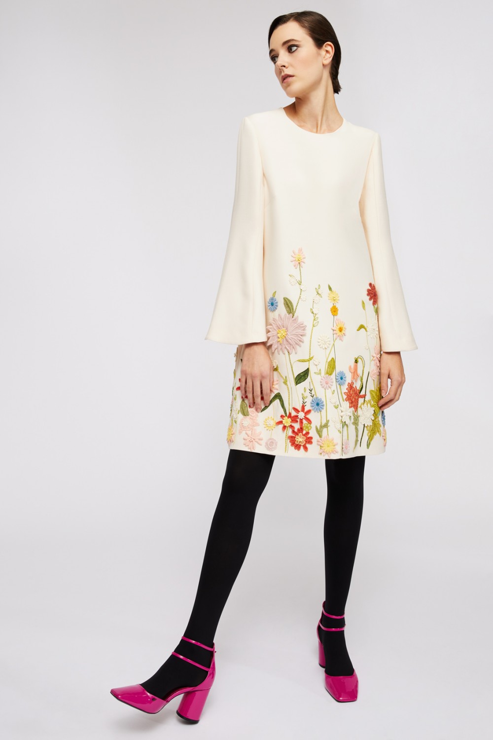 Vestito Estivo Donna Bohémien Corto Con Tasche - Stile Floreale Scollato, Mini Abito Casual Romantico Per Cocktail E Spiaggia