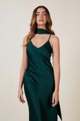 Drexcode - Slip dress verde - Rewritten - Vendita - 2