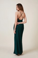 Drexcode - Slip dress verde - Rewritten - Vendita - 3