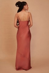 Drexcode - Slip dress terracotta - Rewritten - Vendita - 2