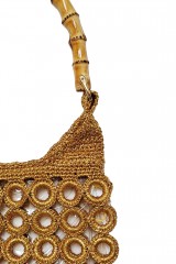 Drexcode - Borsa bamboo dorata - Anna Cecere - Vendita - 2