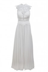 Drexcode - Abito con ricami in pizzo - Luisa Sposa - Noleggio - 7