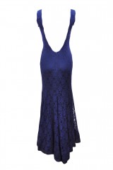 Drexcode - Abito blu pizzo - Ana Maria Couture - Vendita - 2