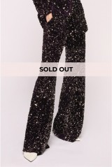 Drexcode - Pantaloni in velluto glitter - Badgley Mischka - Vendita - 1