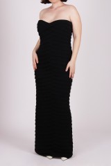 Drexcode - Abito nero bustier - Carmen Marc Valvo - Vendita - 1