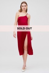 Drexcode - Abito monospalla rosso - For Love and Lemons - Vendita - 1