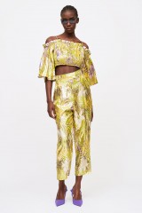 Drexcode - Pantaloni lurex lime - Hayley Menzies - Noleggio - 2