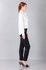 Drexcode - Camicia bianca con rouches - Albino - Noleggio - 4