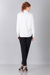 Drexcode - Camicia bianca con rouches - Albino - Noleggio - 2