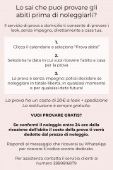 Drexcode - Abito drappeggiato blu - Albino - Noleggio - 3