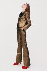 Drexcode - Completo giacca e pantalone dorati - Giuliette Brown - Noleggio - 2