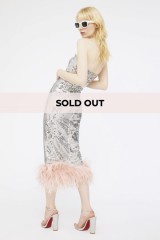 Drexcode - Abito paillettes e piume - The New Arrivals by Ilkyaz Ozel - Vendita - 1