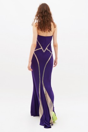 Abito a sirena viola - Forever Unique - Vendita Drexcode - 2