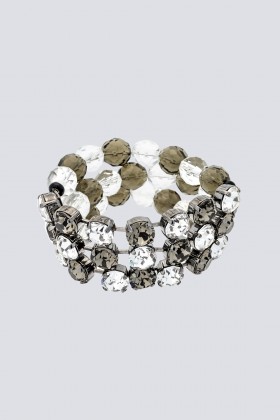Bracciale in metallo e strass - Sharra Pagano - Vendita Drexcode - 2