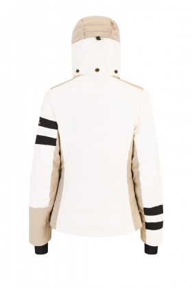Piumino da sci beige e bianco - OneMore - Noleggio Drexcode - 2