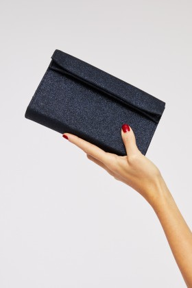Clutch glitter blu - Anna Cecere - Vendita Drexcode - 2