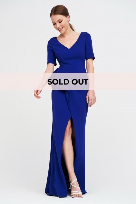 Abito con spacco e rouches - Badgley Mischka - Vendita Drexcode - 1