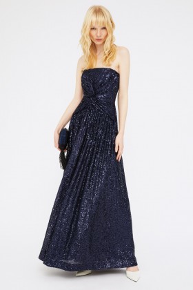 Abito paillettes notte - Halston - Vendita Drexcode - 2