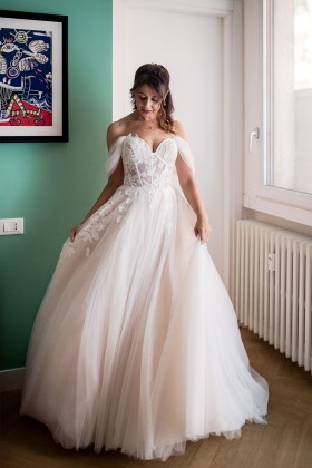 Abito tulle - Pronovias - Noleggio Drexcode - 1