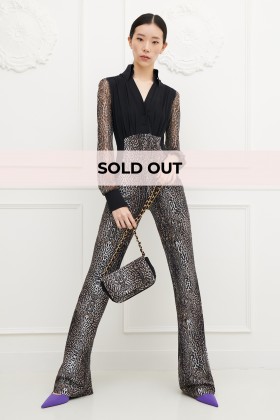 Jumpsuit animalier - Chiara Boni - Vendita Drexcode - 1