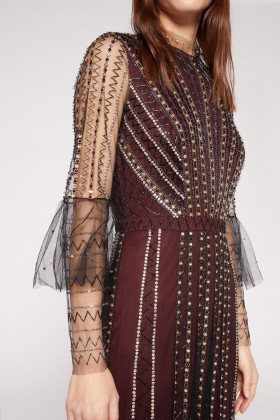 Abito lungo con applicazioni - Temperley London - Vendita Drexcode - 2