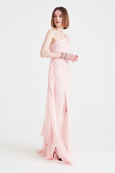 Abito in chiffon rosa Redemption Usato Drexcode