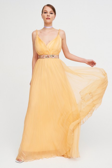 Abiti in chiffon di seta hot sale
