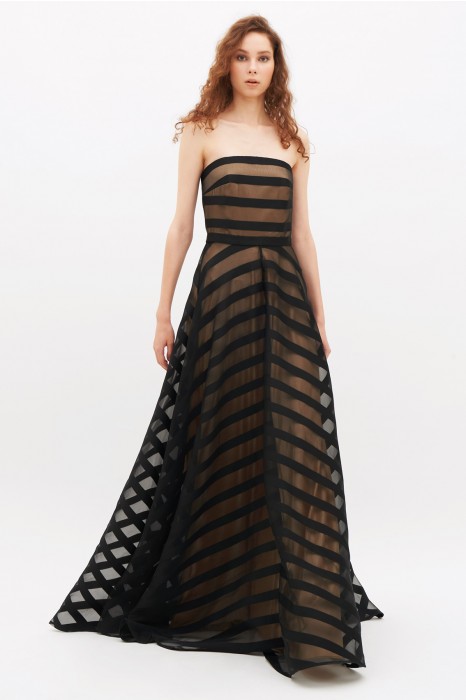 Noleggia online Abito a righe by Forever Unique Drexcode