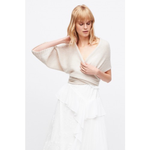 Noleggio Abbigliamento Firmato - Stola ghiaccio con manica - Alberta Ferretti - Drexcode -3