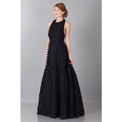 Noleggio Abbigliamento Firmato - Abito nero pop-corn - Rochas - Drexcode -4