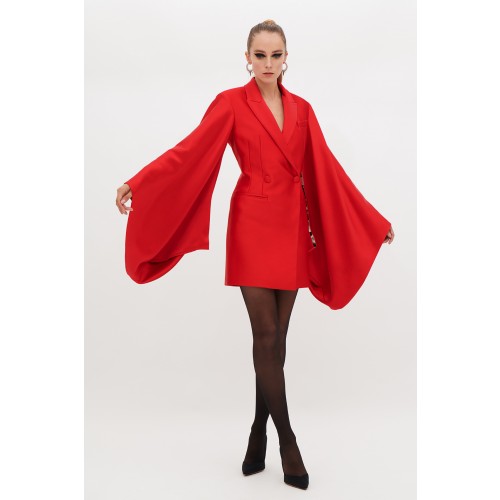Vendita Abbigliamento Firmato - Abito kimono rosso - Redemption - Drexcode2