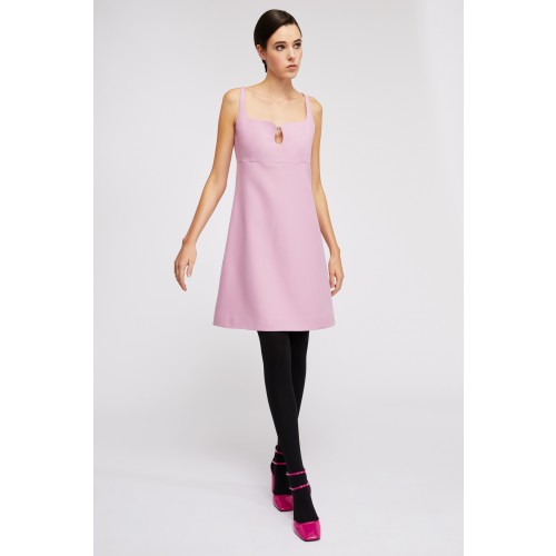 Vendita Abbigliamento Firmato - Abito corto rosa - Gucci - Drexcode1