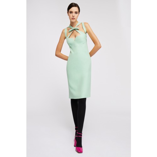 Vendita Abbigliamento Firmato - Abito corto con fiocchi - Gucci - Drexcode1
