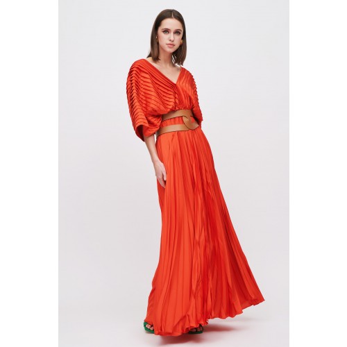 Vendita Abbigliamento Firmato - Maxi abito orange - Hutch - Drexcode1