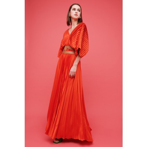 Vendita Abbigliamento Firmato - Maxi abito orange - Hutch - Drexcode2