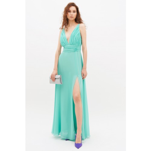 Vendita Abbigliamento Firmato - Abito lungo menta - Kathy Heyndels - Drexcode1