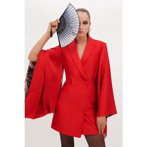 Vendita Abbigliamento Firmato - Abito kimono rosso - Redemption - Drexcode1