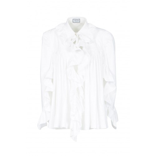 Vendita Abbigliamento Firmato - Camicia in cotone con rouches - Redemption - Drexcode2