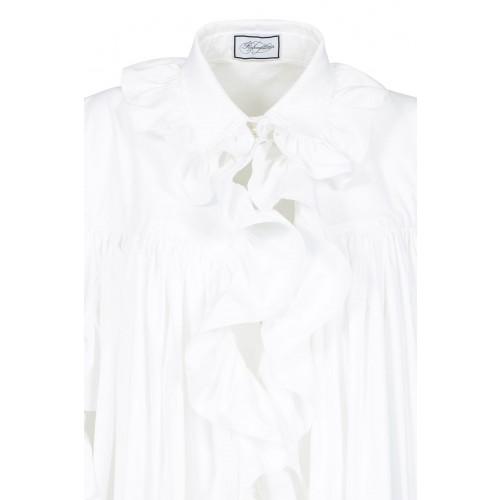 Vendita Abbigliamento Firmato - Camicia in cotone con rouches - Redemption - Drexcode4