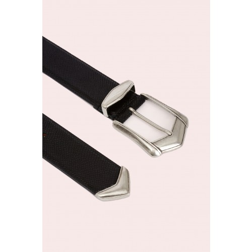 Noleggio Abbigliamento Firmato - Cintura nera con fibbia invecchiata - IRO - Drexcode -2