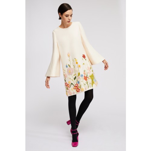 Vendita Abbigliamento Firmato - Abito corto floreale - Valentino - Drexcode1