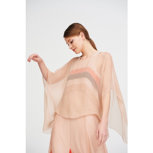 Noleggio Abbigliamento Firmato - Copri abito in chiffon - Alberta Ferretti - Drexcode -3