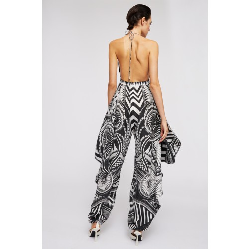 Vendita Abbigliamento Firmato - Jumpsuit geometrica - Balmain - Drexcode4