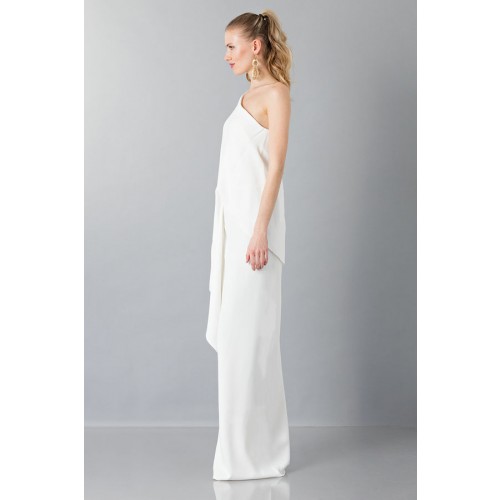 Noleggio Abbigliamento Firmato - Vestito lungo monospalla bianco - Vionnet - Drexcode -4