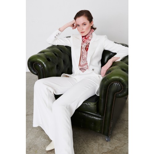 Noleggio Abbigliamento Firmato - Completo giacca pantalone bianco - Redemption - Drexcode -10