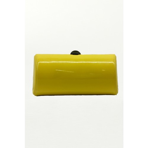 Vendita Abbigliamento Firmato - Clutch gialla in vernice - Rodo - Drexcode2