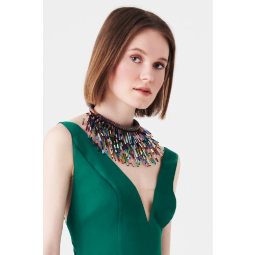 Vendita Abbigliamento Firmato - Collana multicolor in vetro e cristalli - Sharra Pagano - Drexcode2